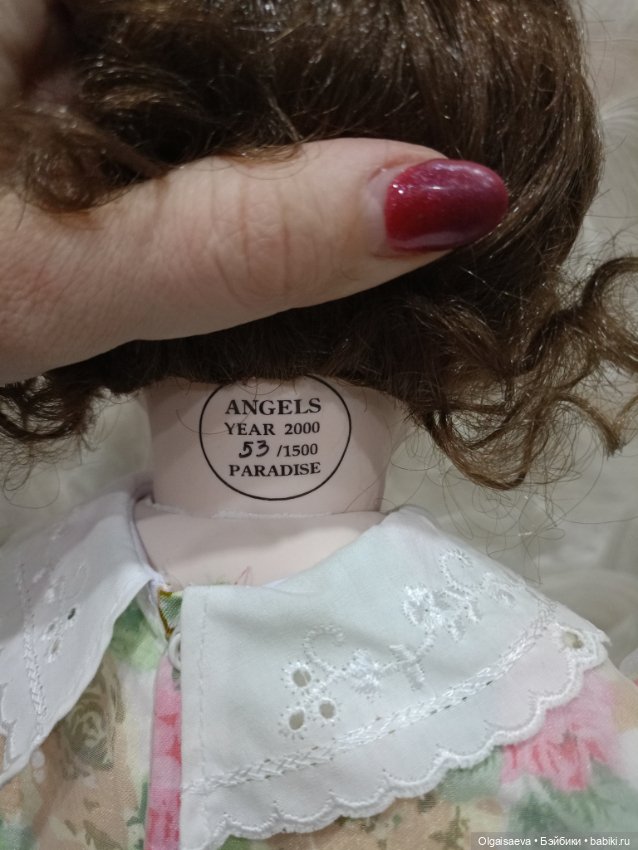 Кукла фарфоровая от Monika Levenig (фото 3)