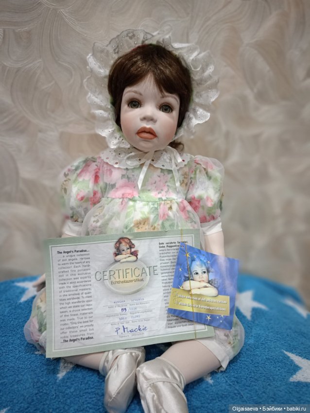 Кукла фарфоровая от Monika Levenig (фото 7)