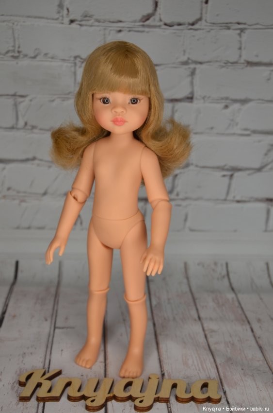 Маника Зайка шарнирная Паола Рейна нюд