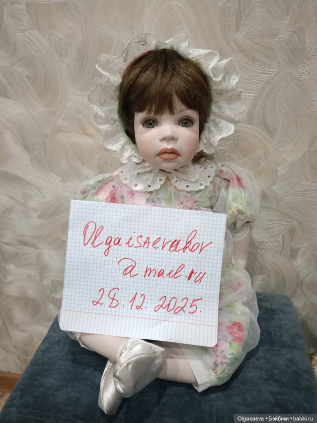 Кукла фарфоровая от Monika Levenig (фото 8)
