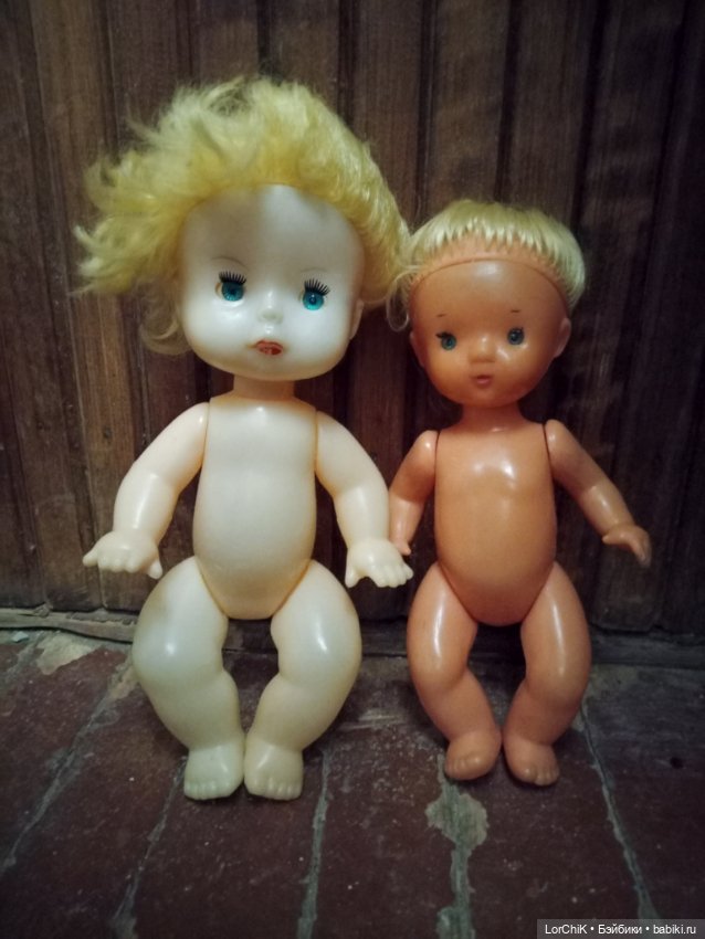 Два советских пупса в умелые руки