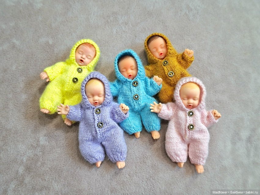 Одежда для пупсов 7 см Zuru My Mini Baby (фото 4)