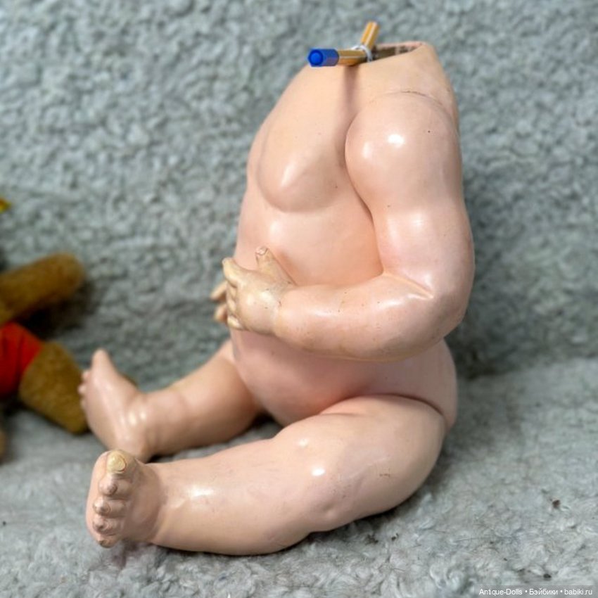 Антикварное немецкое композиционное туловище Baby (фото 2)