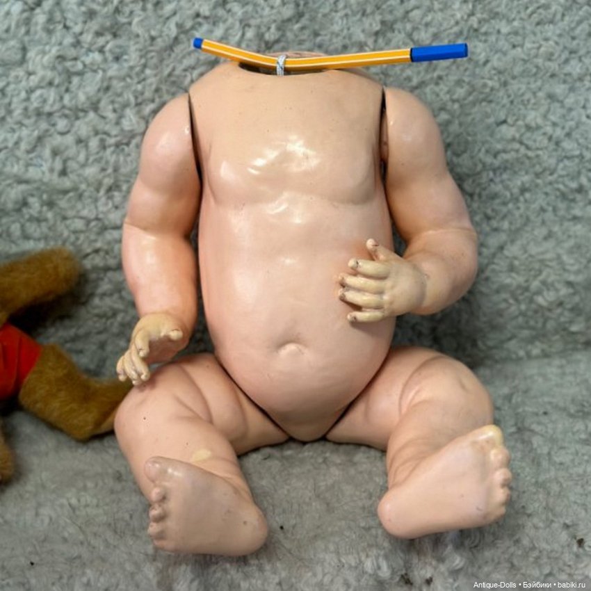 Антикварное немецкое композиционное туловище Baby (фото 6)
