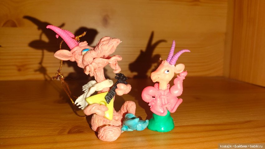 Игрушки пара Козел с козой