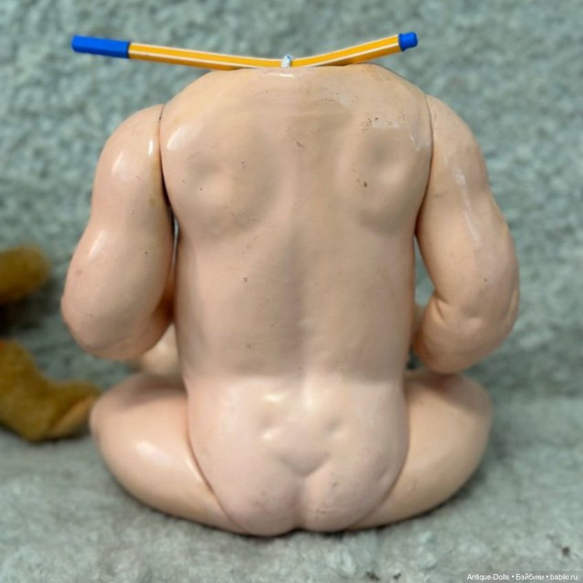 Антикварное немецкое композиционное туловище Baby (фото 4)
