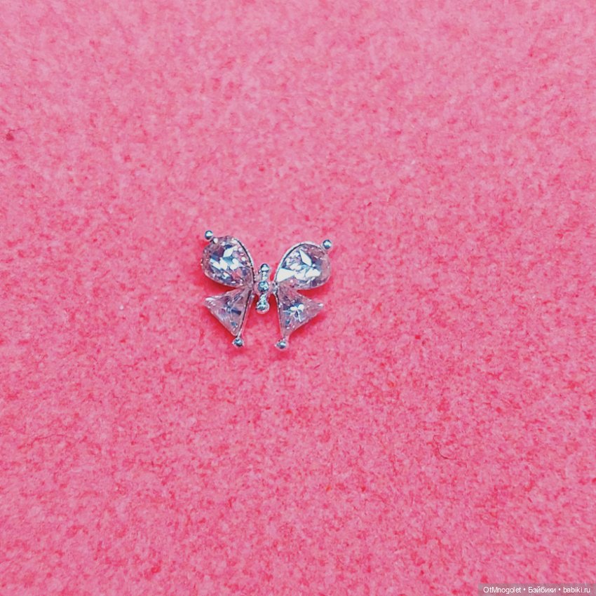 Хрустальная брошь — Украшения и очки для кукол (фото 2)