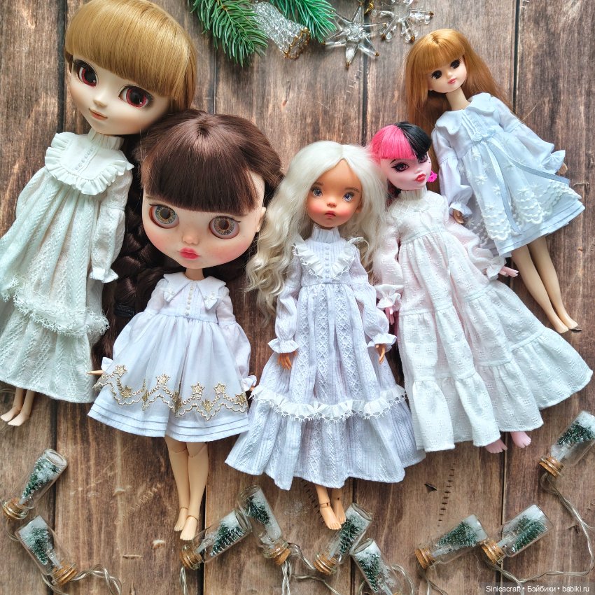 Одежда для кукол 1/6 (Blythe, Pullip, Landoudou, Monsterhigh, Poppy Parker) - платье 209 (фото 5)