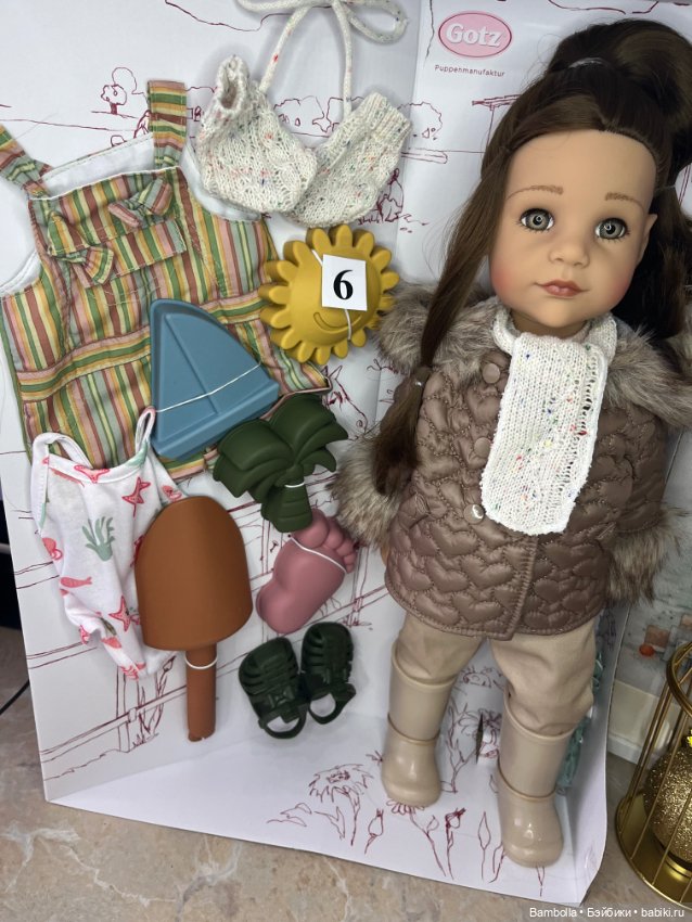 Куколка Ханна все сезоны фирмы Готц/ gotz #6 (фото 7)