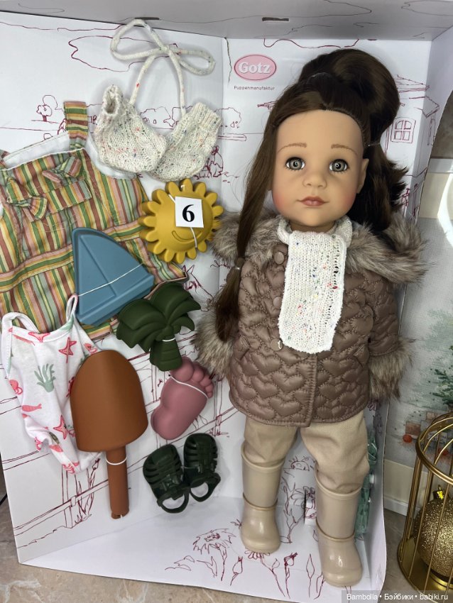 Куколка Ханна все сезоны фирмы Готц/ gotz #6 (фото 2)