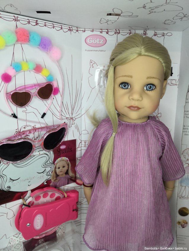 Куколка Ханна Мини Ми #4 фирмы Готц (фото 3)