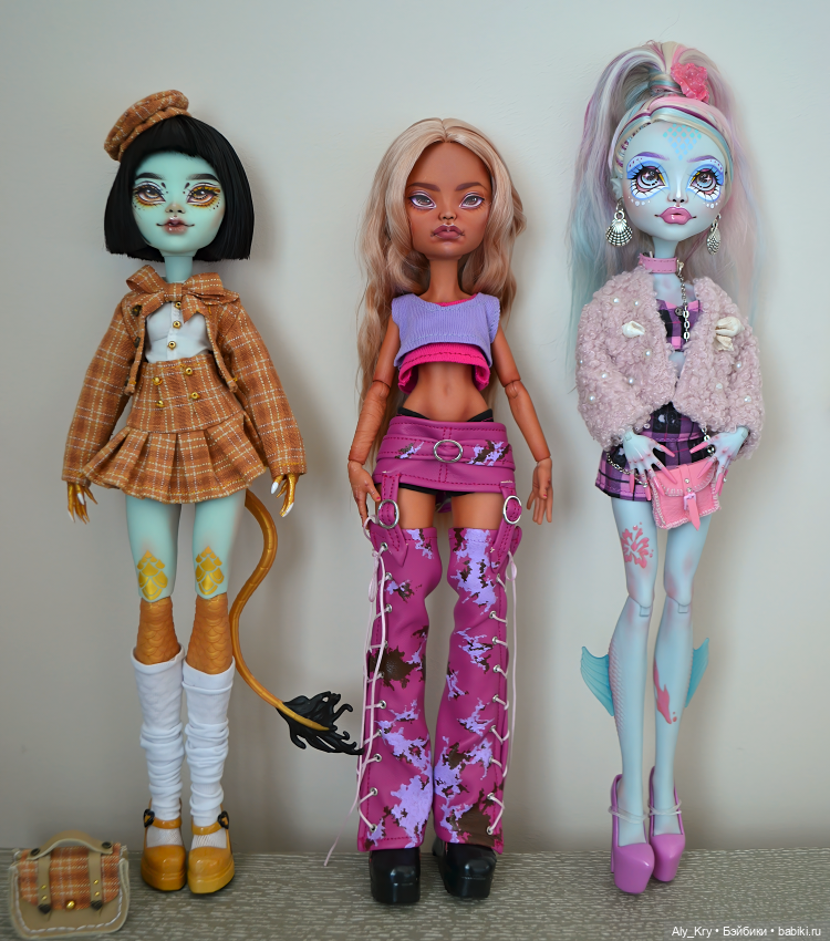 Монстер Хай ООАК / Monster High OOAK / Джина G3 от Rich Dolls (фото 7)