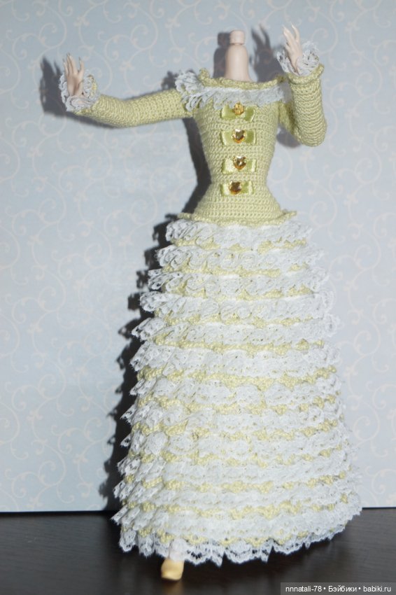 Платье для куклы (аналог Менгф/ Mengf) (фото 5)