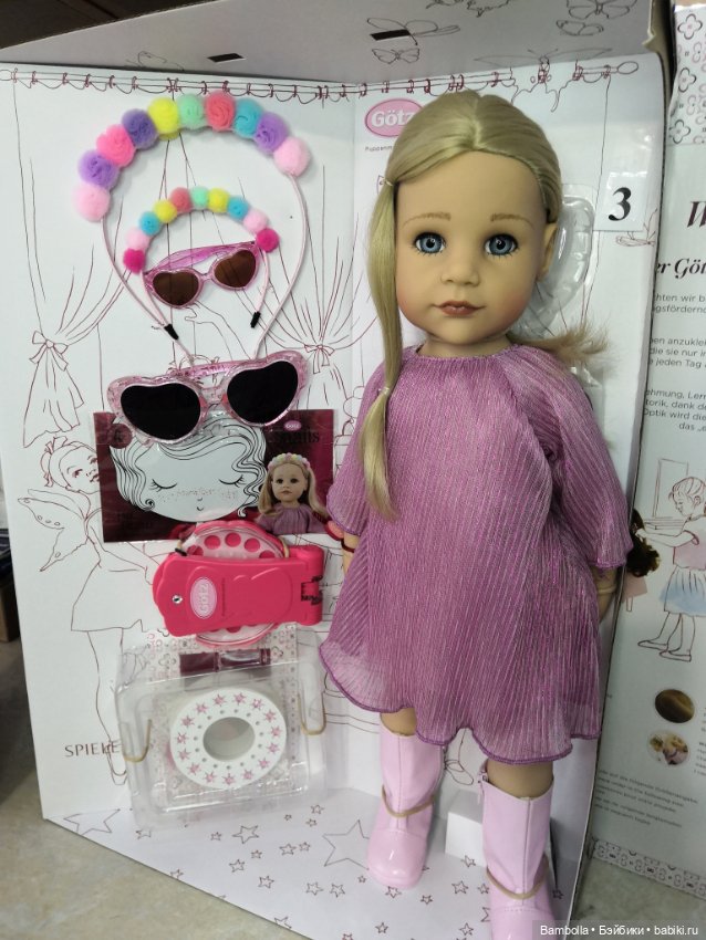 Куколка Ханна Мини ми #3 фирмы Готц