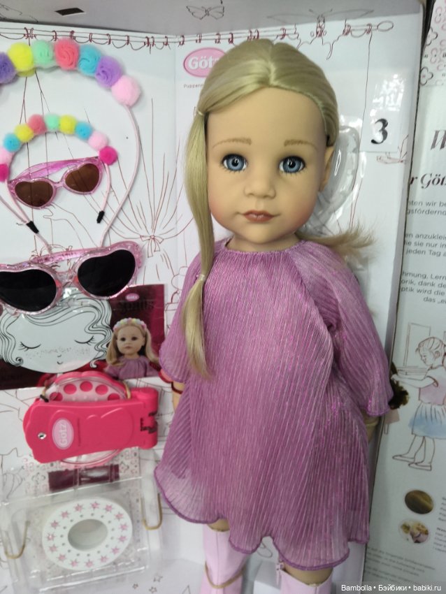Куколка Ханна Мини ми #3 фирмы Готц (фото 6)
