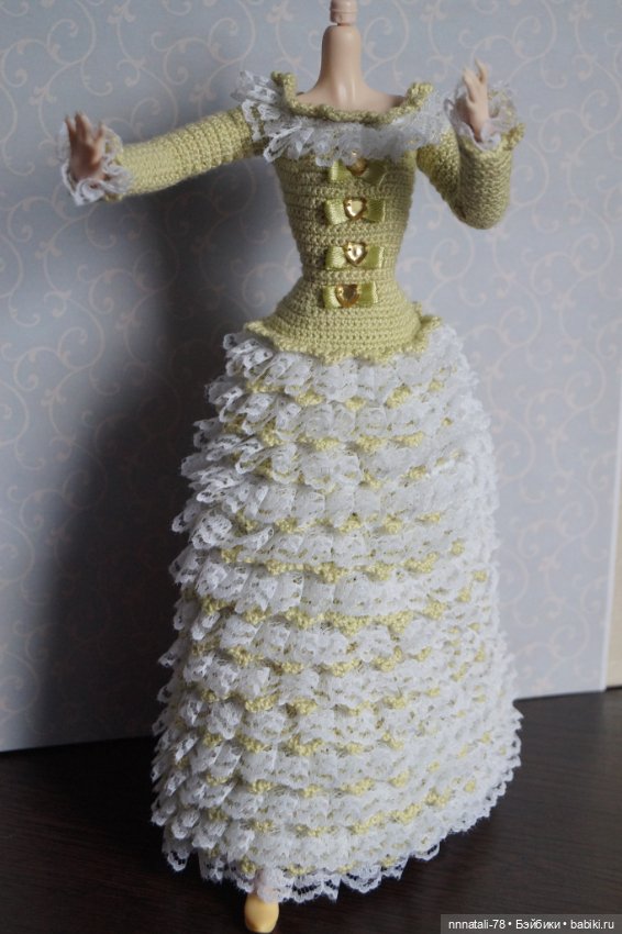 Платье для куклы (аналог Менгф/ Mengf) (фото 4)