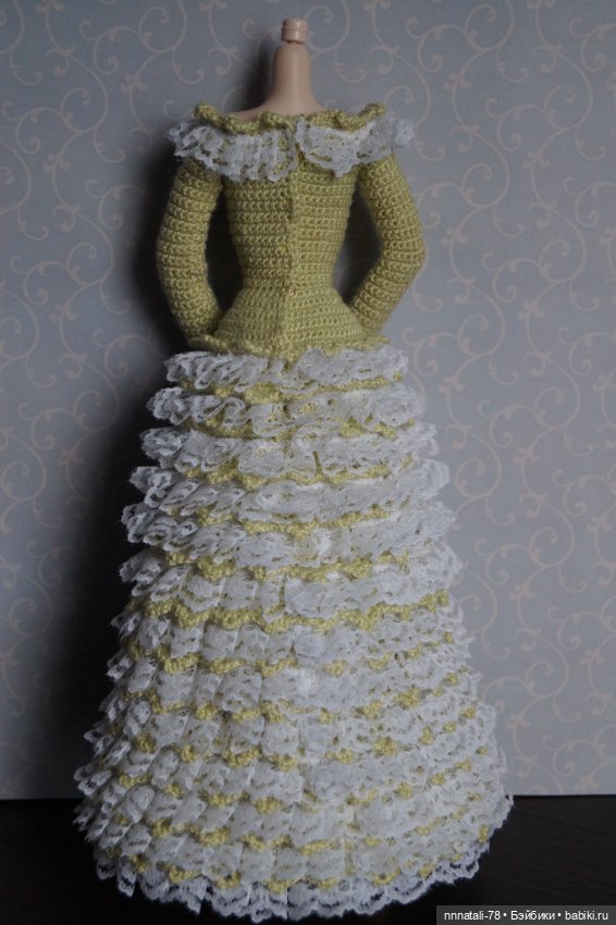 Платье для куклы (аналог Менгф/ Mengf) (фото 7)