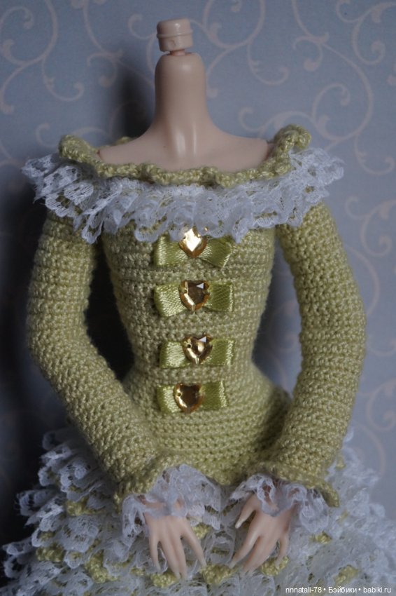 Платье для куклы (аналог Менгф/ Mengf) (фото 2)