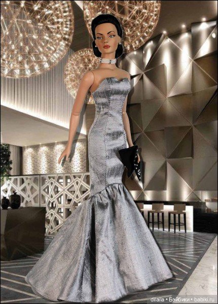 Выкройка PDF в натуральную величину / платье для куклы Тайлер Тоннер 40 см (фото 2)