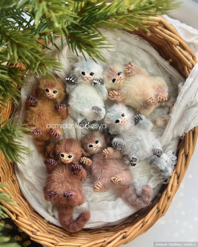 Миниатюрные обезьянки игрунки