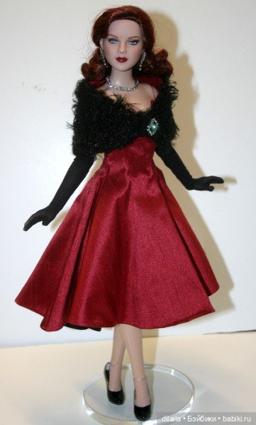 Выкройка PDF в натуральную величину / платье, палантин, перчатки для куклы DeeAnna Denton (Тоннер) р (фото 5)