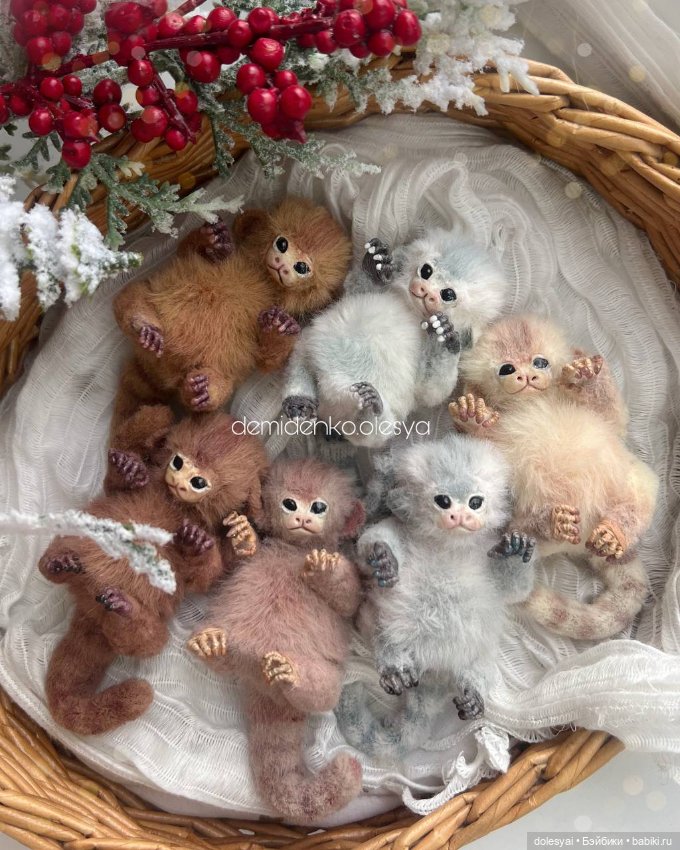 Миниатюрные обезьянки игрунки (фото 2)