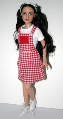 Выкройка PDF в натуральную величину / юбка, комбинезон (2 вида) для кукол Марли и Агнес Тоннер 30 см (фото 2)