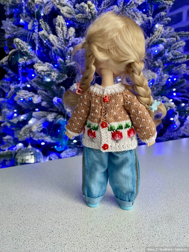 Жаккардовые кофточки для кукол Monst (фото 2)