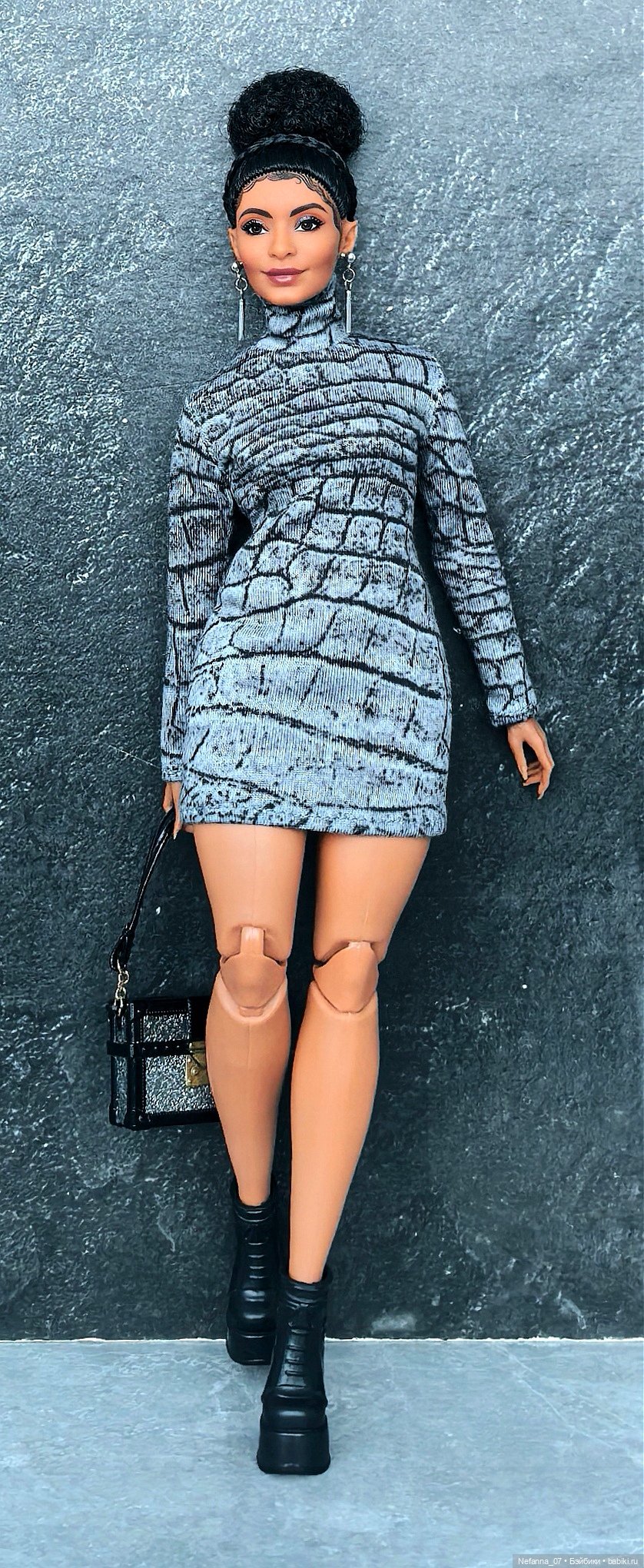 Платье для пышки Барби — Одежда для кукол (фото 3)