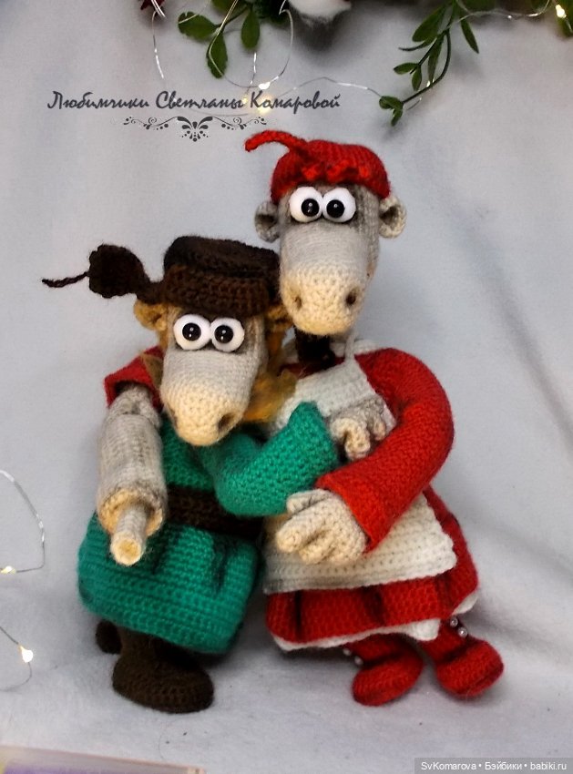 Мужик и баба(ППС) — Авторские игрушки (фото 2)