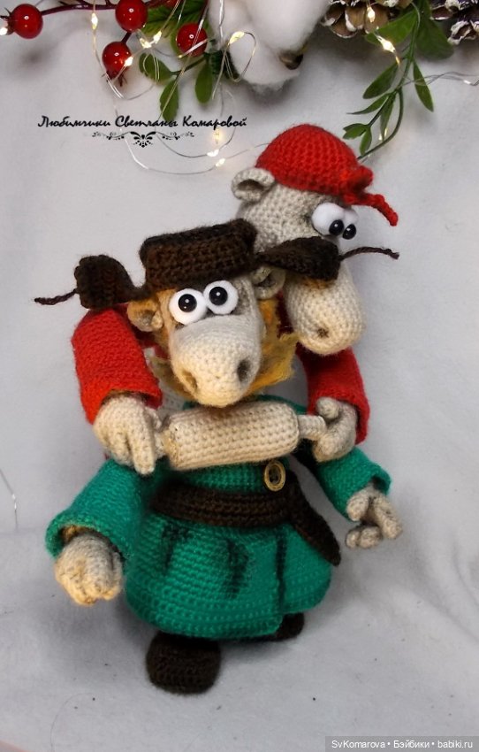 Мужик и баба(ППС) — Авторские игрушки (фото 3)