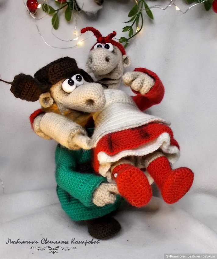 Мужик и баба(ППС) — Авторские игрушки (фото 4)