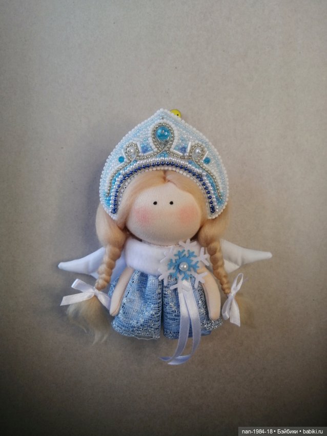 Новогодние ангелочки — Авторские куклы (фото 5)