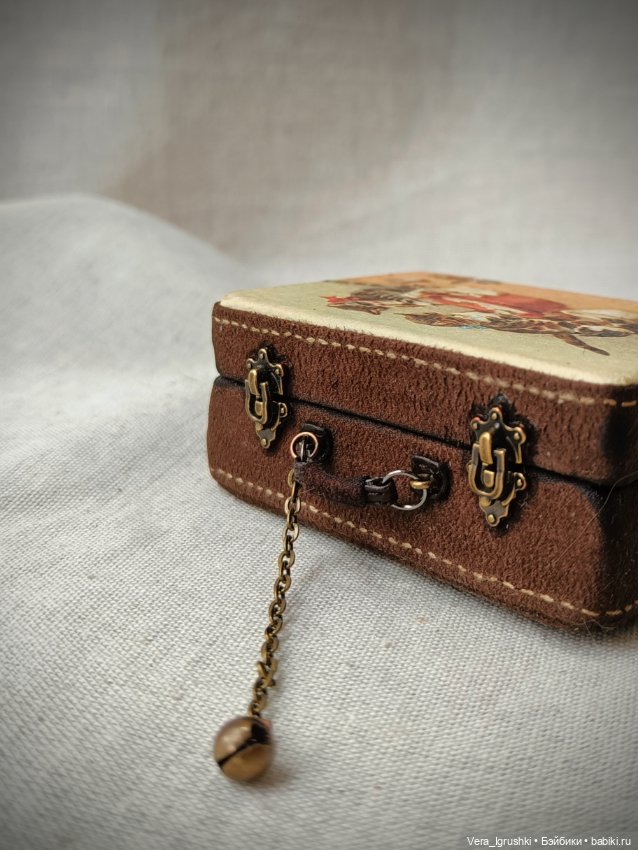 Кошечка с чемоданом — Авторские игрушки (фото 5)