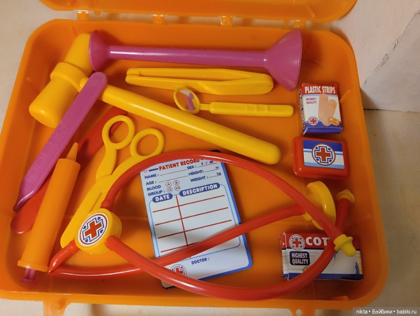 Игрушка ГДР Набор Кукольный доктор (фото 2)