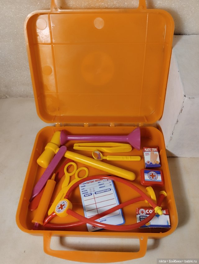 Игрушка ГДР Набор Кукольный доктор