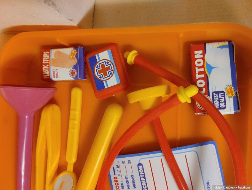 Игрушка ГДР Набор Кукольный доктор (фото 4)