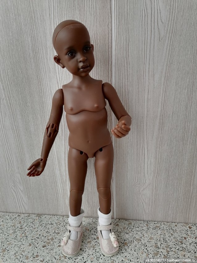 Шоколадная Анжела от Dollshe craft (фото 8)