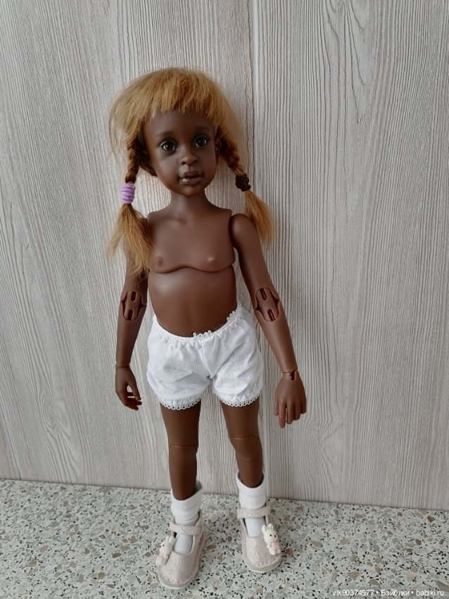 Шоколадная Анжела от Dollshe craft (фото 4)