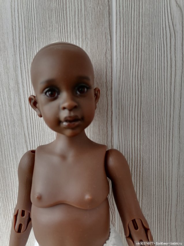 Шоколадная Анжела от Dollshe craft (фото 5)