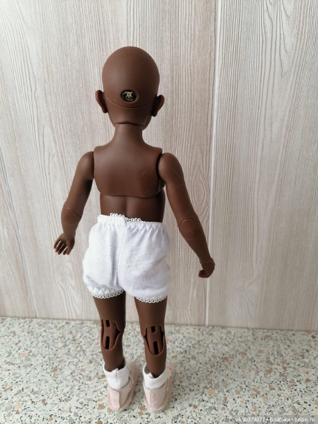 Шоколадная Анжела от Dollshe craft (фото 6)