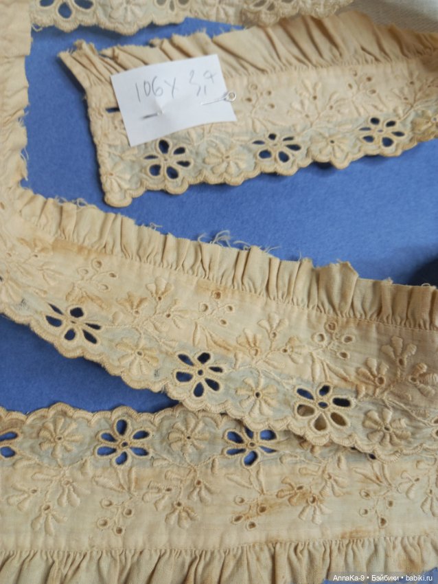 Шитьё, коклюшечное кружево, ирландское кружево (фото 5)
