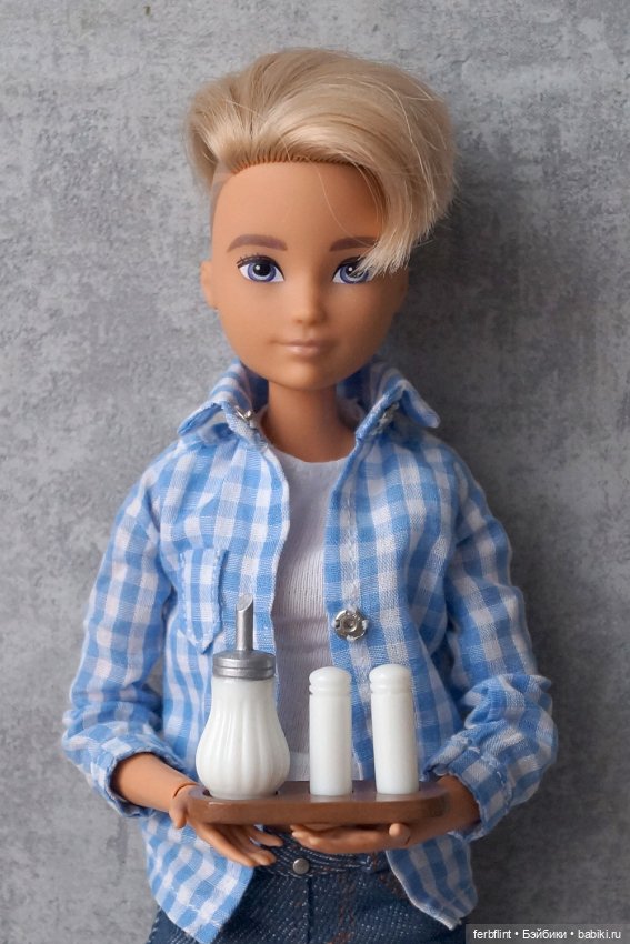 Набор для столика в кафе (масштаб 1:6) (фото 8)