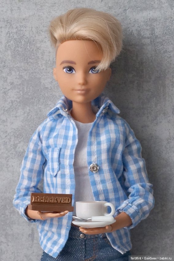 Набор для столика в кафе (масштаб 1:6) (фото 9)