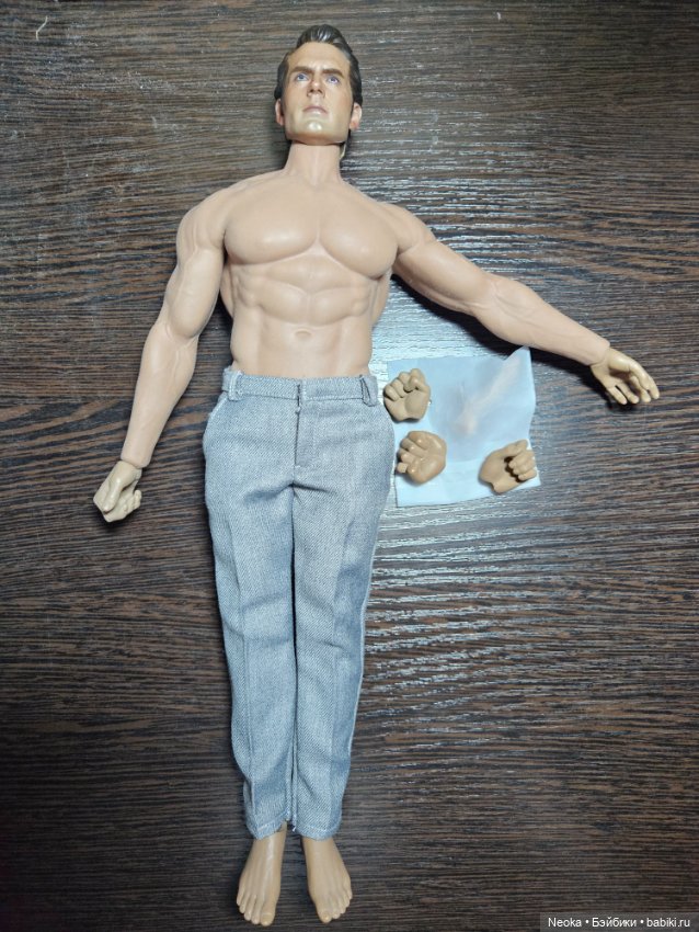 Голова Супермена на теле phicen m34 (фото 5)