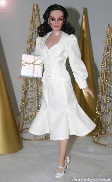 Выкройка PDF в натуральную величину / блузка и юбка для кукол Тоннер 40 см (фото 2)