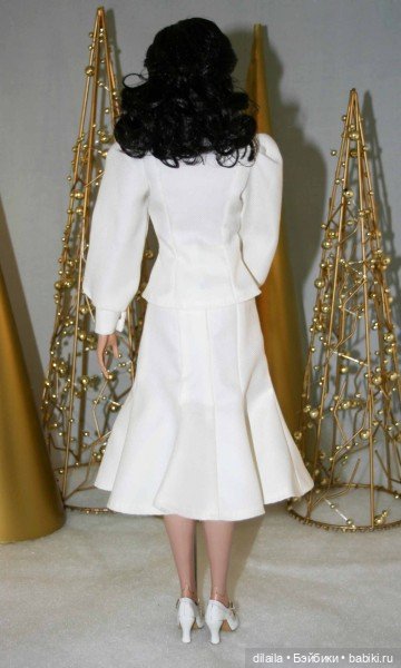 Выкройка PDF в натуральную величину / блузка и юбка для кукол Тоннер 40 см (фото 6)