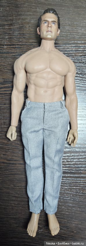 Голова Супермена на теле phicen m34