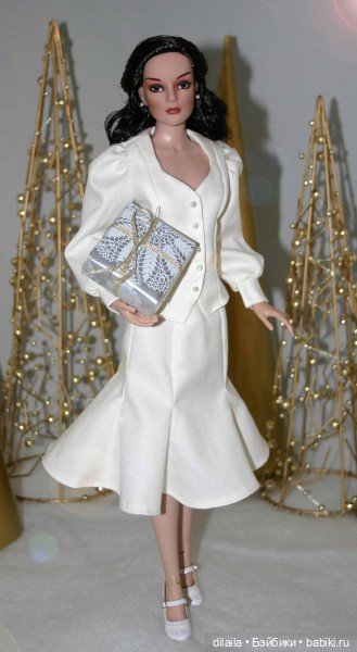 Выкройка PDF в натуральную величину / блузка и юбка для кукол Тоннер 40 см (фото 3)