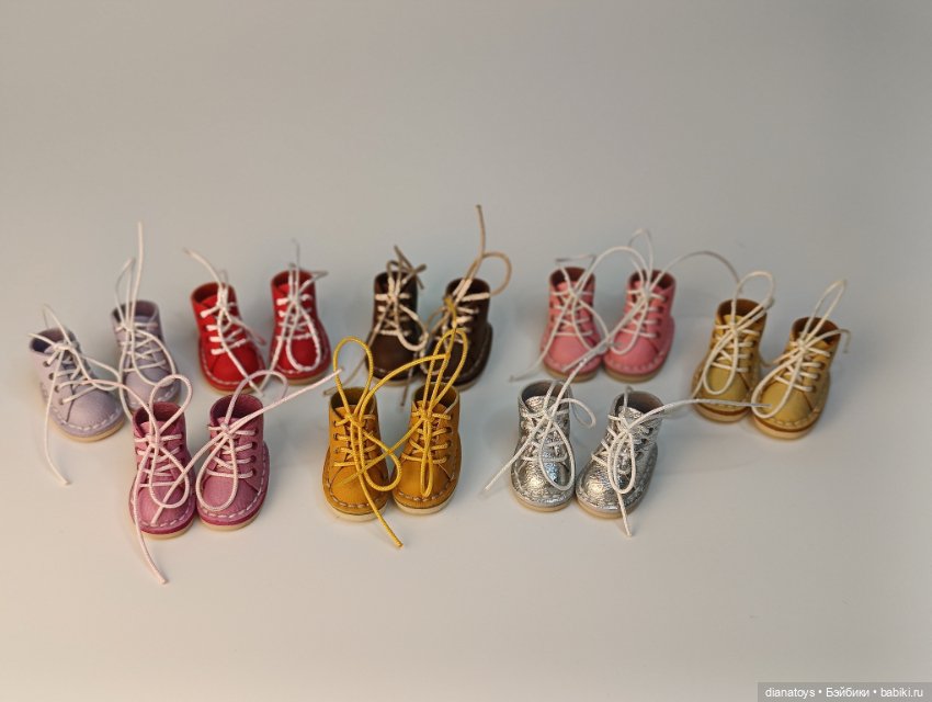 Ботиночки для кукол 2.4*1.1 см по стельке (фото 4)